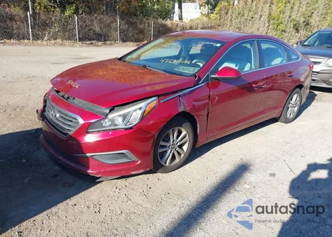2016 Hyundai Sonata Se из США, поврежденный, VIN 5NPE24AF7GH369834